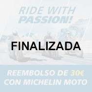 30€ de reembolso con neumáticos Michelin de Moto