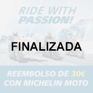 30€ de reembolso con neumáticos Michelin de Moto 30€ de reembolso con neumáticos Michelin de Moto