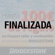 Hasta 100 € de regalo con Bridgestone Hasta 100 € de regalo con Bridgestone